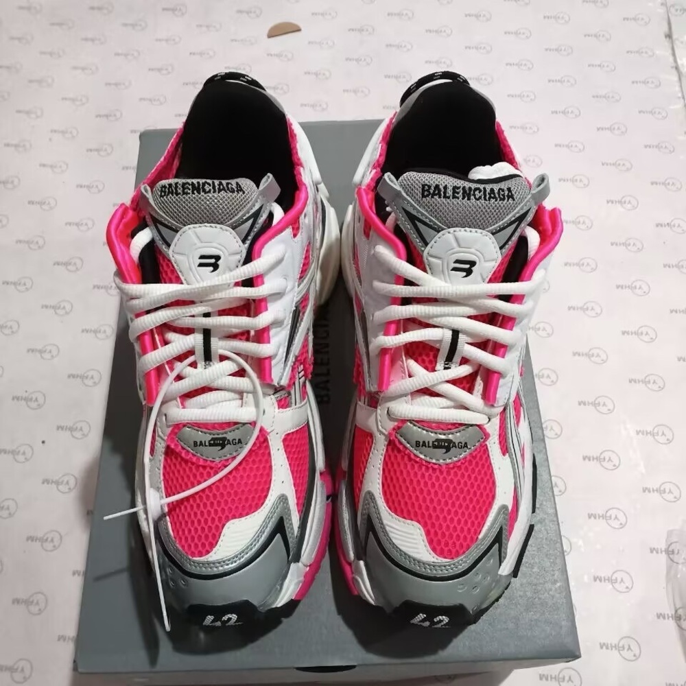 Balenciaga Athletic Shoes - Pink, White, and Gray - Picture 5 of 5